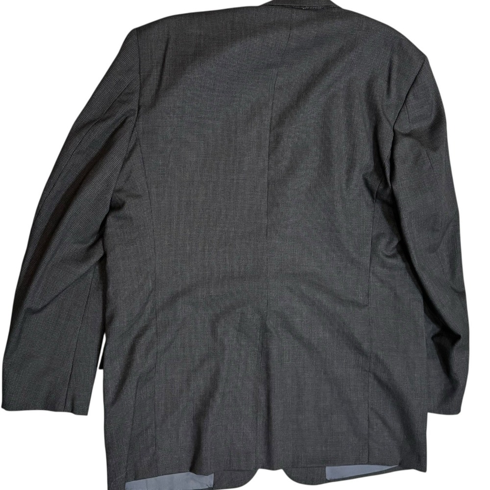 Brooks Brothers Makers Brooksease VTG Herringbone Wool Sz 46L Blazer Sport Coat - Picture 3 of 11